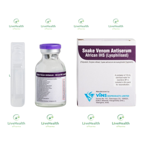 https://livehealthepharma.com/images/products/1723529205POLYVALENT ANTI SNAKE VENOM (VINS AFRICA).png